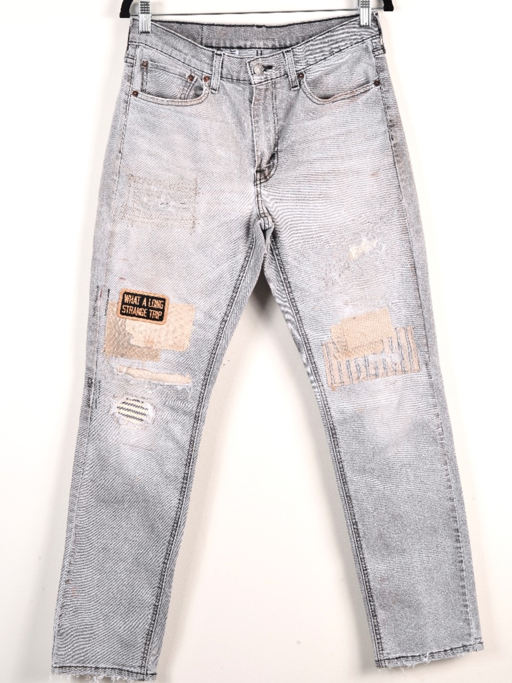 Levi Denim Jeans Reconstructed Deconstructed